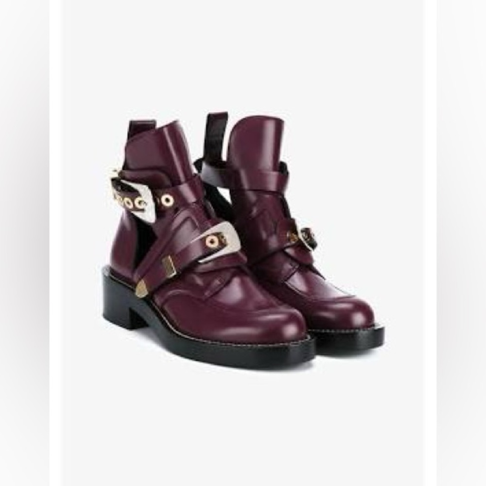 BALENCIAGA - CEINTURE ANKLE BOOTS Size 8